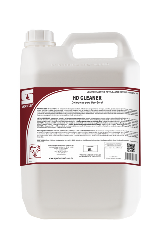 Detergente Neutro Superconcentrado 5L 1:400 (0,25%)